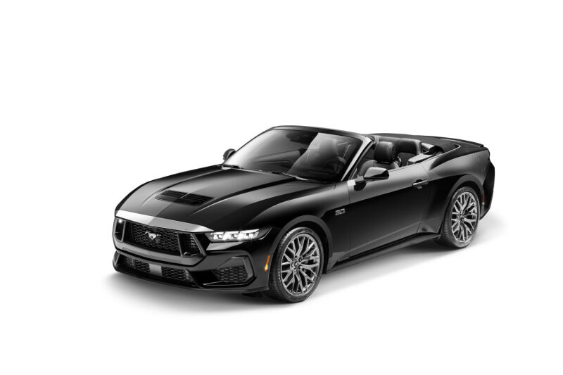 Ford Mustang Hood Protector - Husky Liners - Aeroskin - Chrome - `24-`27